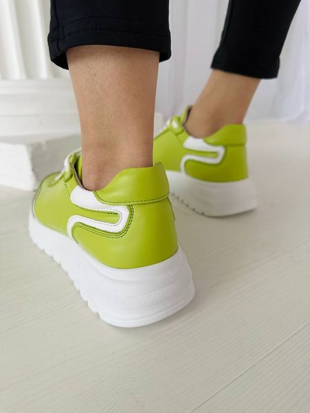 шкіряні жіночі кросівки Emeli 1155-101 25111127646 фото - брендові жіночі кросівки розпродаж