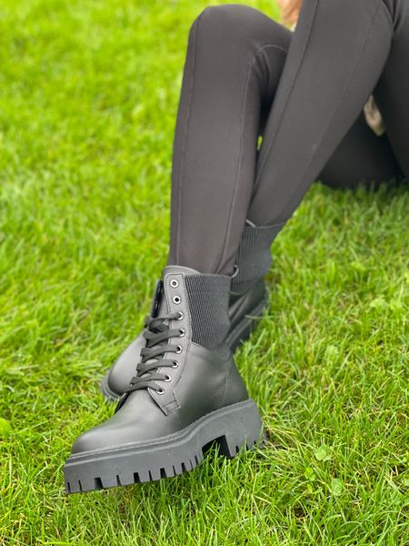 Шкіряні чорні жіночі черевики Emeli 1415-11 1881189846 фото - брендові жіночі кросівки розпродаж