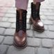 Шкіряні коричневі жіночі черевики Emeli 2303-2 981135046 фото 1 - каталог жіночого взуття