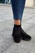 Замшеві чорні жіночі кросівки Emeli 915-3 711115246 фото 4 - каталог жіночого взуття