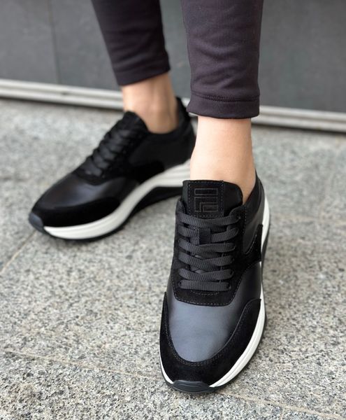 Чорні жіночі кросівки Emeli 771-3 3653417 фото - брендові жіночі кросівки розпродаж