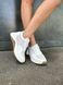 Шкіряні білі Кросівки із вставкою білої замшею Emeli 233-013 7412341415 фото 1 - каталог жіночого взуття