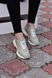 шкіряні жіночі кросівки колір Авокадо Emeli 1155-017 1641175446 фото 3 - каталог жіночого взуття