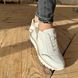 Білі жіночі шкіряні кросівки Emeli 1155-02 21111103646 фото 3 - каталог жіночого взуття