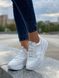 Білі  жіночі шкіряні кросівки Emeli 701-7 3546357345 фото 2 - каталог жіночого взуття