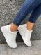 Білі  жіночі шкіряні кросівки Emeli 701-7 3546357345 фото 1 - каталог жіночого взуття