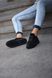 Замшевые черные женские кроссовки Emeli 821-1 761118446 фото 4 - интернет магазин обуви